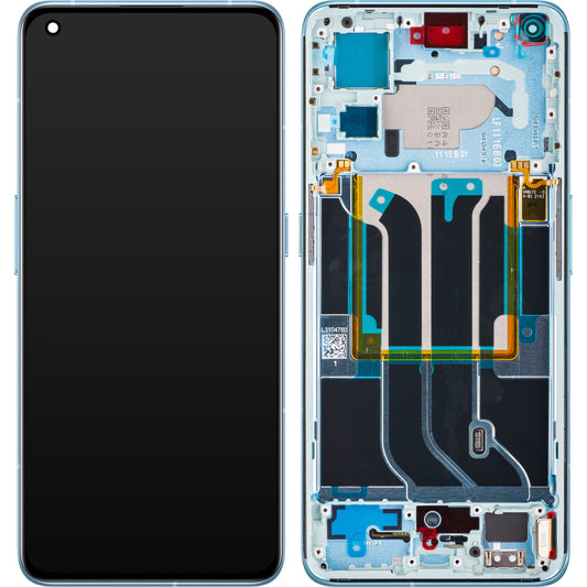 Realme GT2 Pro Écran tactile avec cadre, bleu titane, Service Pack 4909406