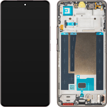 Realme 16 Pro+ Display with Touchscreen, with Frame, Pink (Camellia Pink), Service Pack 621029000808