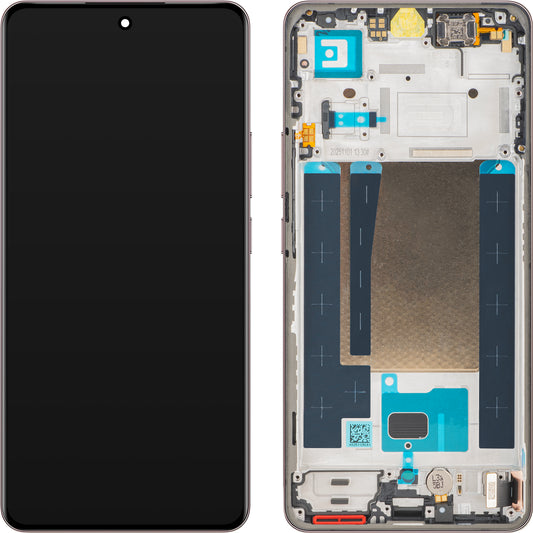 Display mit Touchscreen Realme 16 Pro+, mit Rahmen, Rosa (Camellia Pink), Service Pack 621029000808