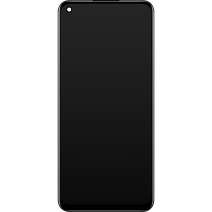 Écran tactile Realme 6S, avec cadre, noir, Service Pack 4903760