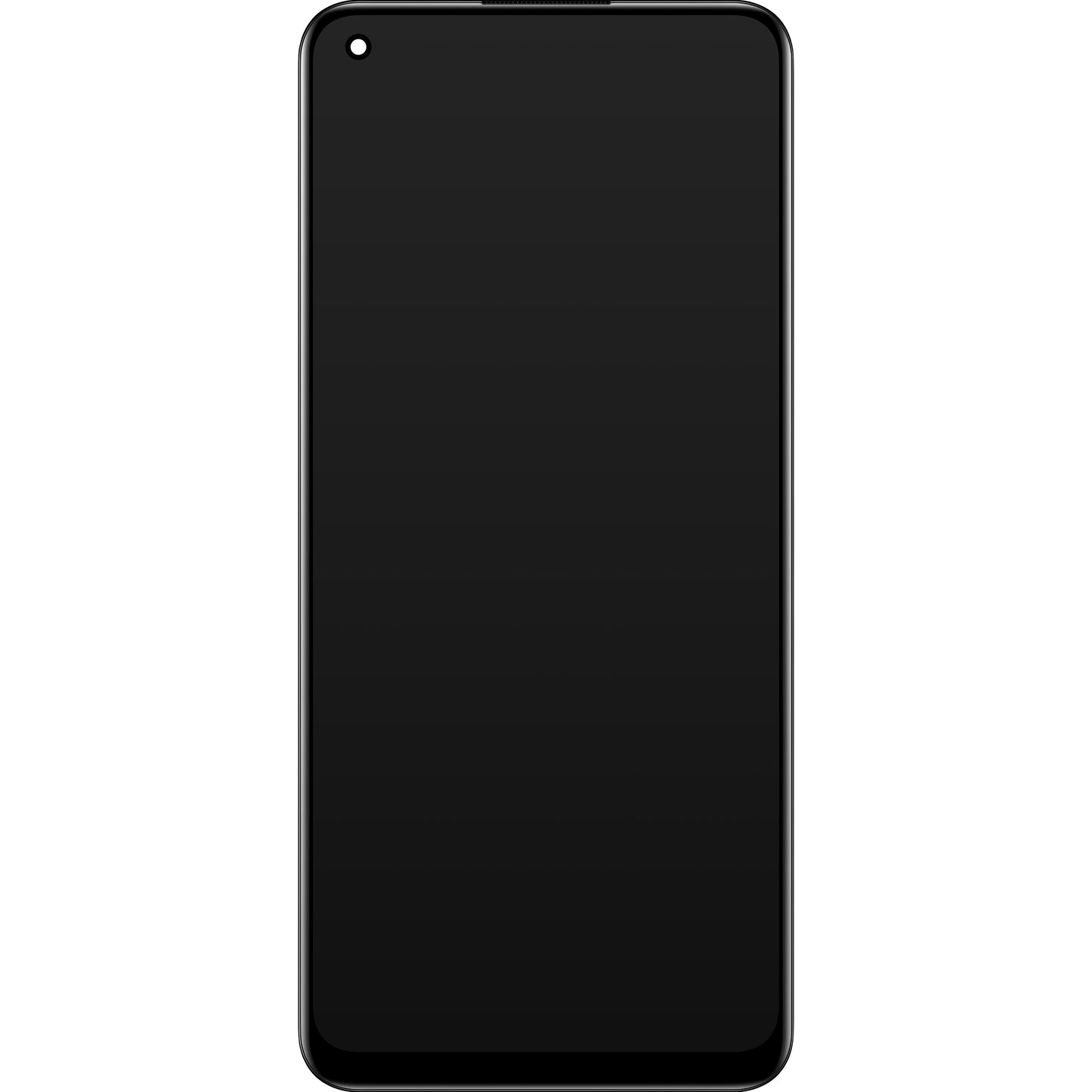 Écran tactile Realme 10, avec cadre, noir, Service Pack 4130359 