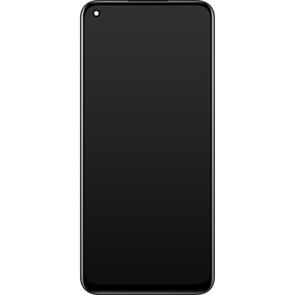 Touchscreen Display Realme 8, met Frame, Zwart, Swap 4906919