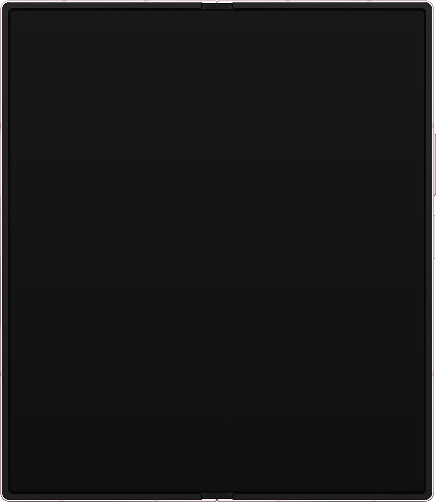 Samsung Galaxy Z Fold6 F956 Touchscreen-Display mit Rahmen, Unterer Innenteil, Rosa, Service Pack GH82-35042B