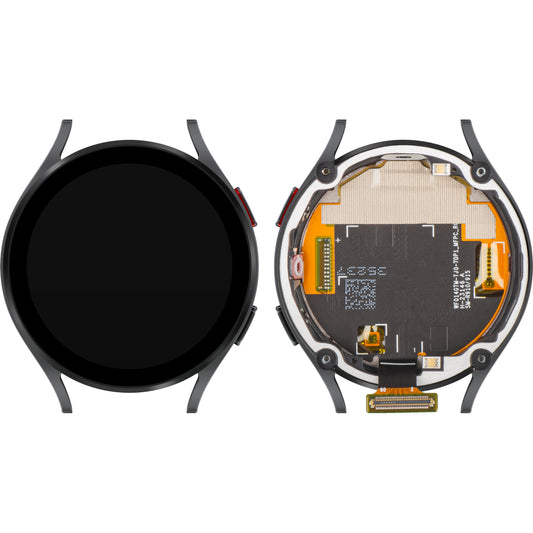 Écran tactile Samsung Galaxy Watch5 44mm, avec cadre, version LTE, noir (Graphite), Service Pack GH82-30043A