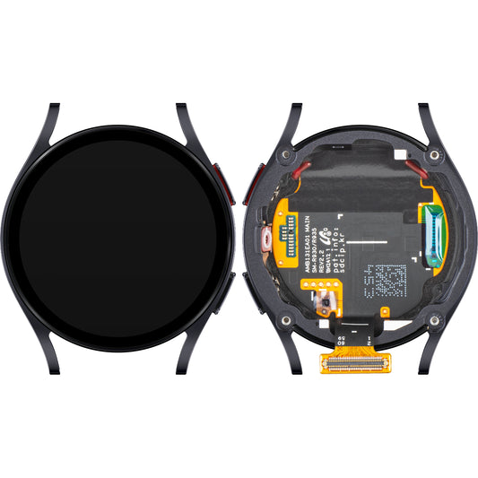 Écran tactile Samsung Galaxy Watch6 40mm, avec cadre, version BT, gris, Service Pack GH97-28835A