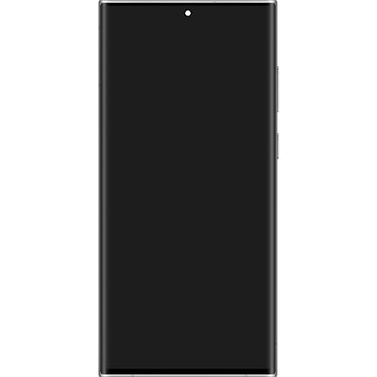 Touchscreen scherm Samsung Galaxy S22 Ultra 5G S908, met frame, wit, Service Pack GH82-27488C