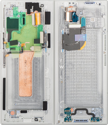Samsung Galaxy Z Fold6 F956 Touchscreen Display, met Frame, Sub Inner, Wit, Service Pack GH82-35042E