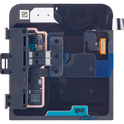 Touchscreen scherm Samsung Galaxy Z Flip5 F731, sub buitenkant, grijs (grafiet), Service Pack GH97-29135A 