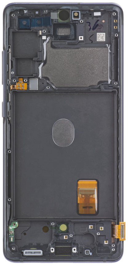 Display met Touchscreen Samsung Galaxy S20 FE 5G G781, met Frame, Marineblauw, Swap GH82-24214A