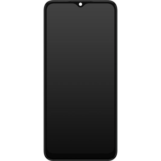 Écran tactile Samsung Galaxy A03 A035, avec cadre, version G, noir, Service Pack GH81-21626A