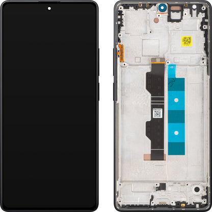 Display met Touchscreen Xiaomi Redmi Note 14S, met Frame, Zwart, Service Pack 56000300N6R00