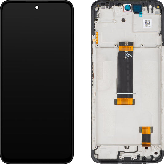 Écran tactile Xiaomi Redmi 13x avec cadre, noir, Service Pack 560004N19AR00