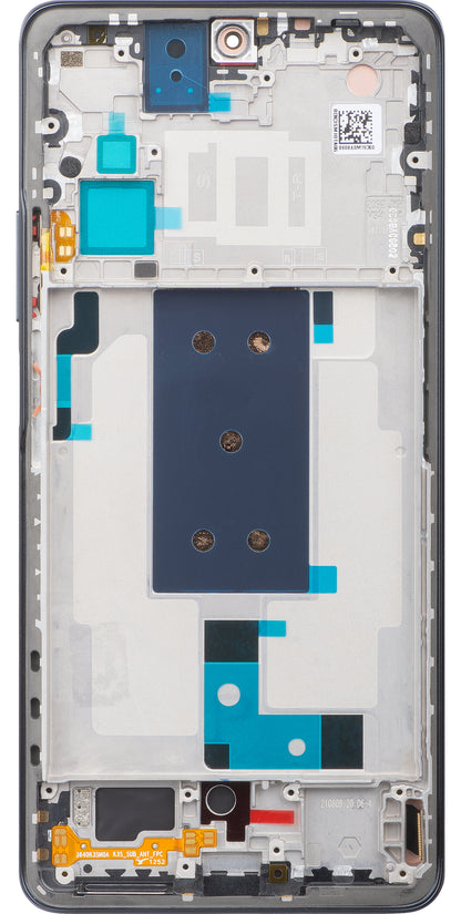 Display mit Touchscreen Xiaomi 11T Pro, mit Rahmen, Grau, Wiederverpackt 5600030K3S00