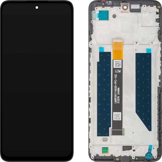 Touchscreen Display ZTE nubia Neo 2, met Frame, Zwart, Service Pack 123437401079