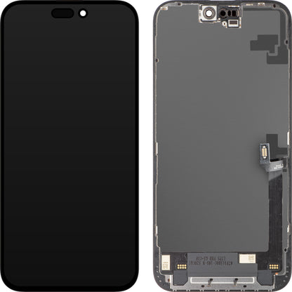 Display met Touchscreen ZY voor Apple iPhone 16 Plus, met Frame, LCD In-Cell Versie, Zwart