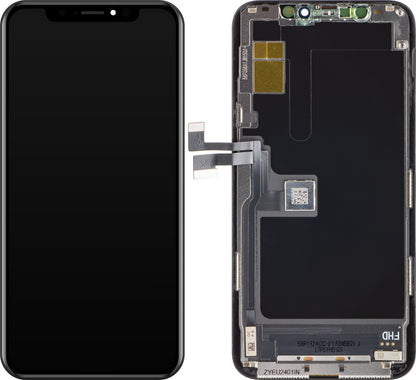 ZY Touchscreen Display voor Apple iPhone 11 Pro, met Frame, In-Cell IC Beweegbare LCD Versie, Zwart 