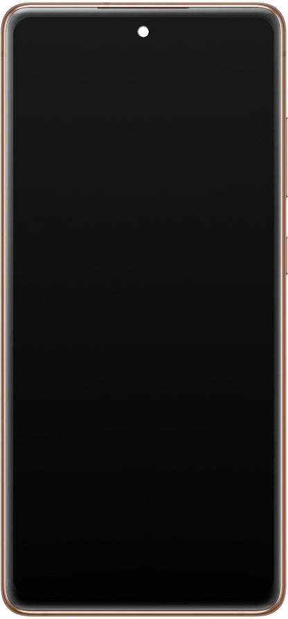 Samsung Galaxy S20 FE 5G G781 Touchscreen Display met Frame, Oranje, Service Pack GH82-24215F