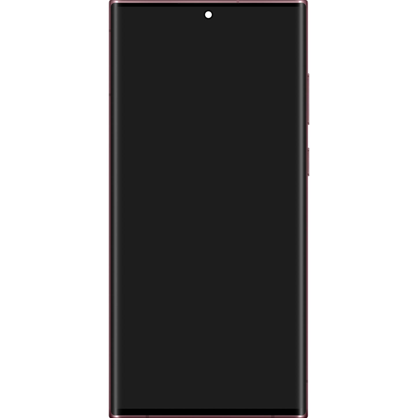 Samsung Galaxy S22 Ultra 5G S908 touchscreen scherm, met frame, kersen, Service Pack GH82-27488B