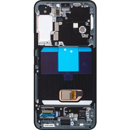 Touchscreen scherm Samsung Galaxy S22 5G S901, met frame, grijs, Service Pack GH82-27520E