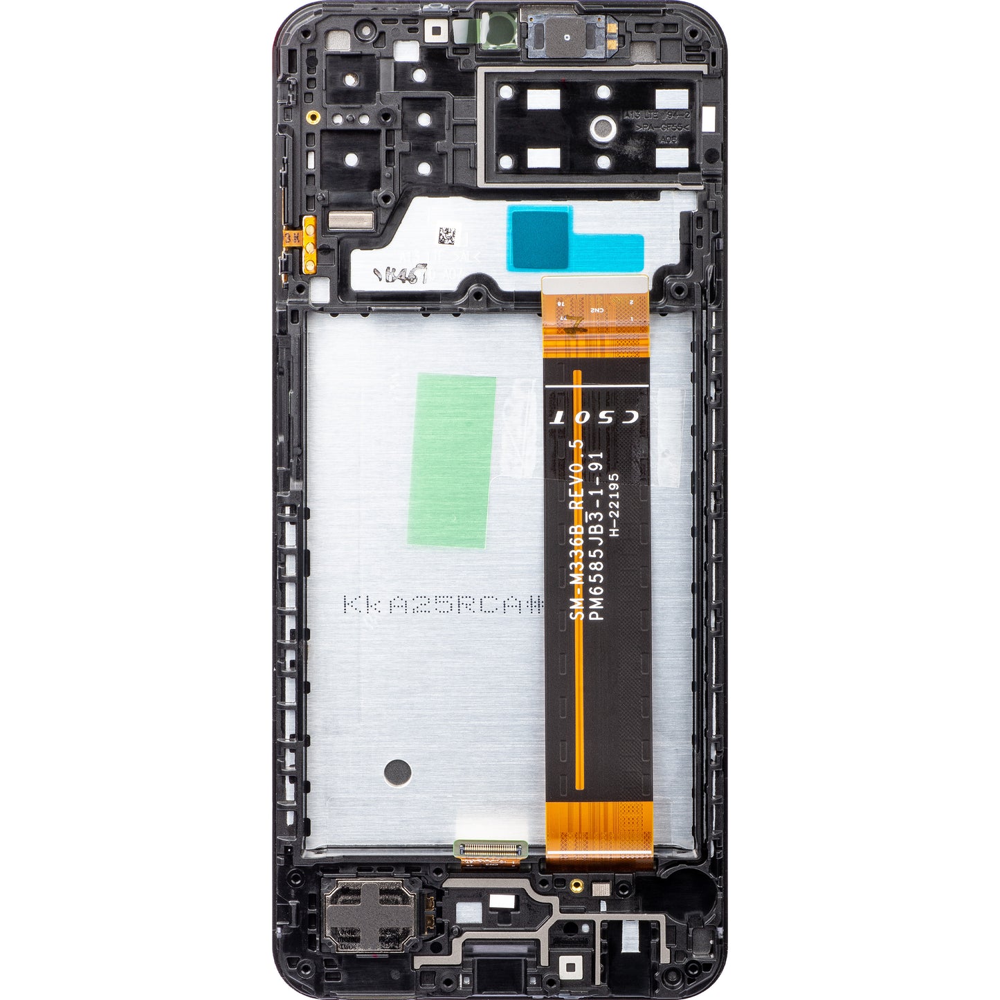 Touchscreen scherm Samsung Galaxy A13 A137, met frame, zwart, Service Pack GH82-29228A