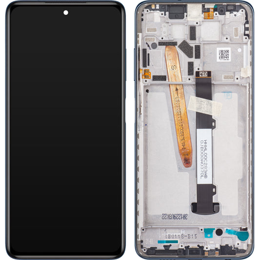 Écran avec écran tactile Xiaomi Poco X3 Pro, avec cadre, noir, Service Pack 560002J20S00