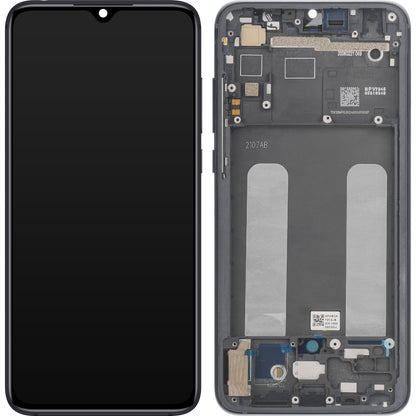 Display met Touchscreen Xiaomi Mi 9 Lite, met Frame, Grijs, Service Pack 560610118033