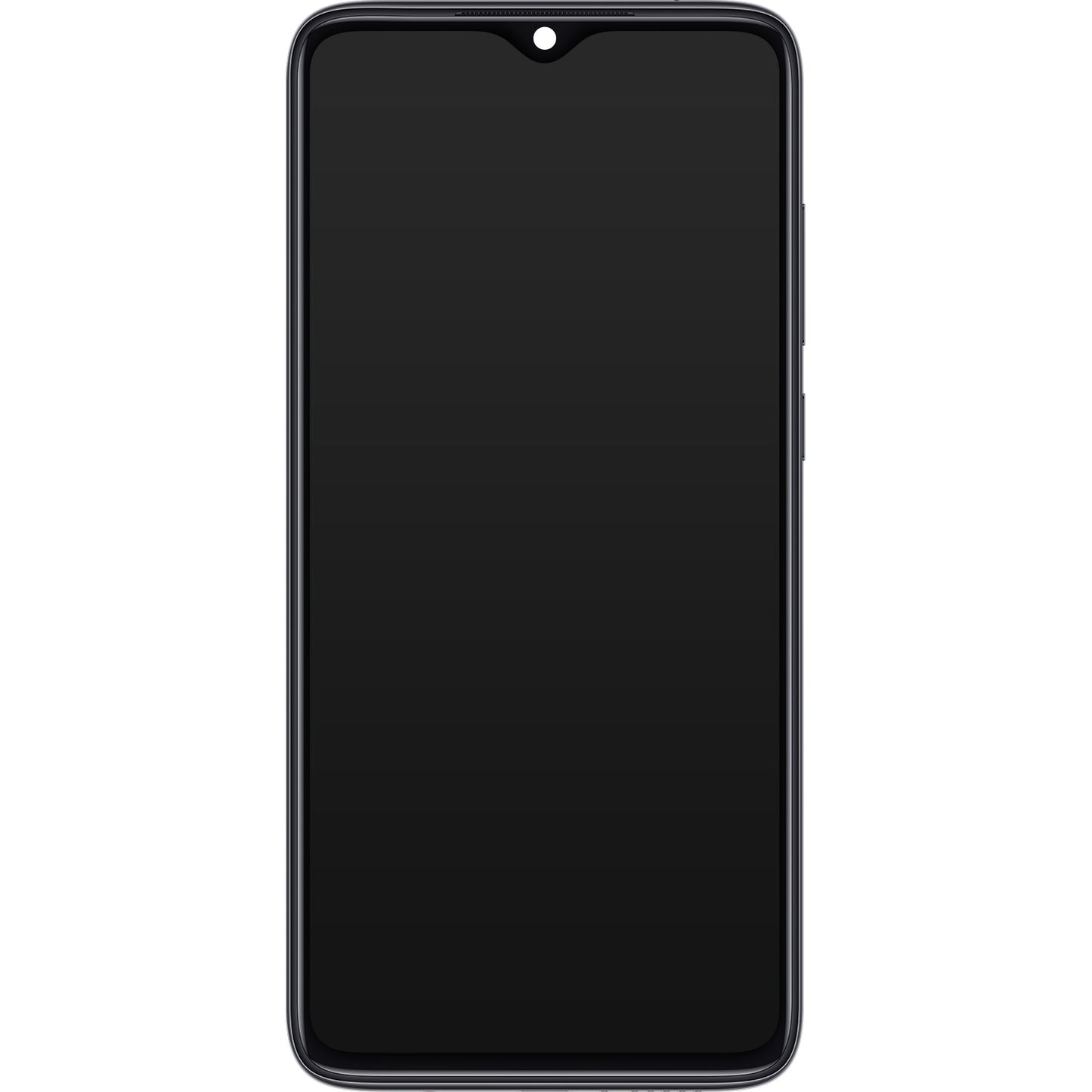 Xiaomi Redmi Note 8 Pro Touchscreen scherm, met frame, zwart, Service Pack 56000500G700