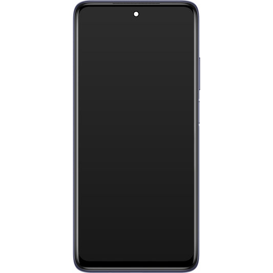 Écran avec Touchscreen Xiaomi Redmi Note 9 Pro 5G / Mi 10T Lite 5G, avec Cadre, Gris, Service Pack 5600040J1700