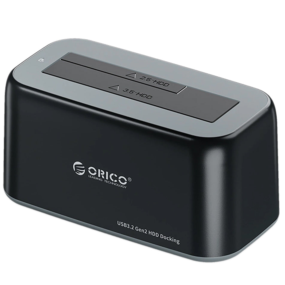 Orico 6819C3 1-Drive Docking Station for HDD / SSD SATA 2.5inch / 3.5inch, Black