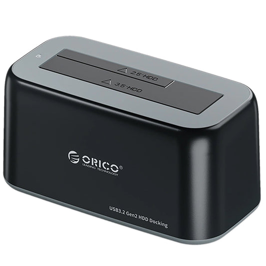 Orico 6819C3 1-Drive Docking Station voor HDD / SSD SATA 2.5inch / 3.5inch, Zwart
