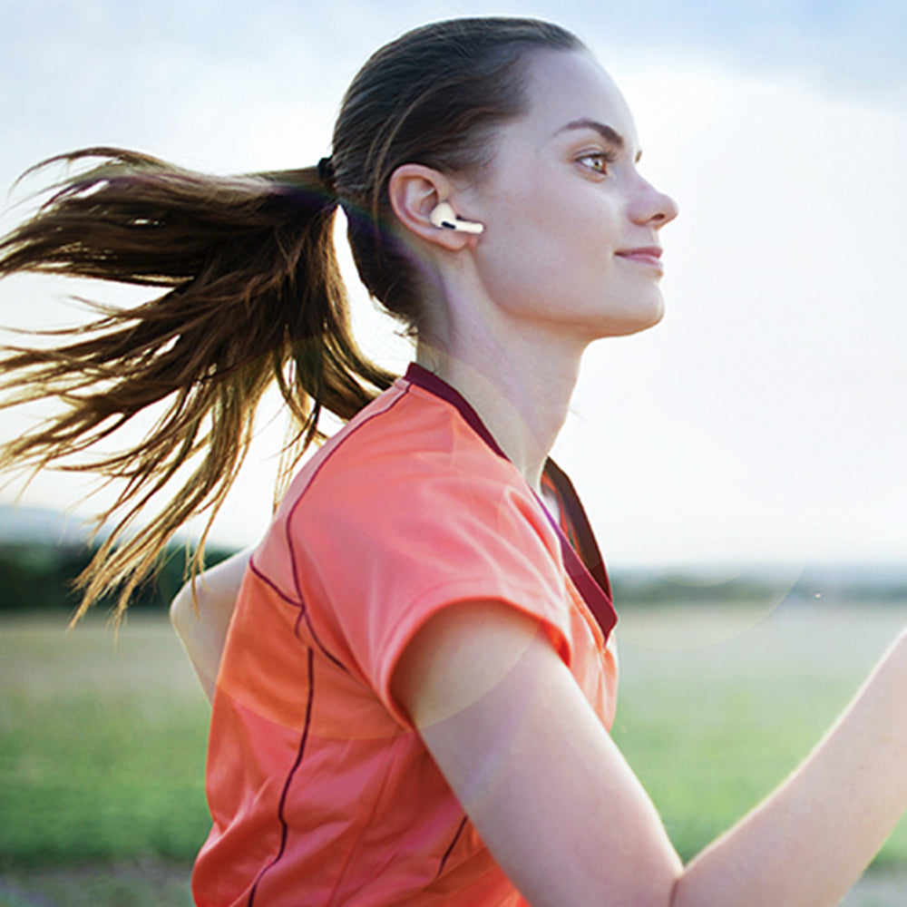 Techsuit ET1 Ohrstöpsel für Apple AirPods Pro Serie, Set 3 Stück, Weiß