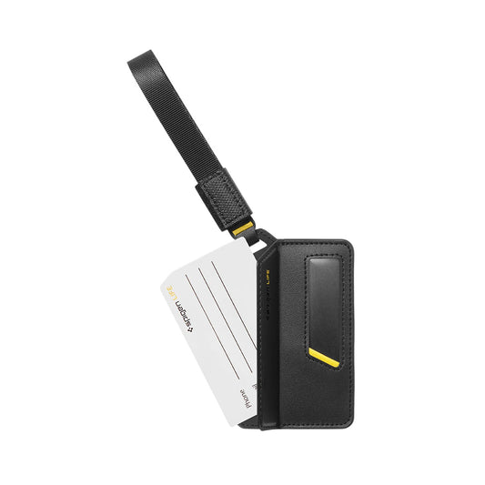 Étiquette Bagage Main / Valise Spigen Luggage Tag LF510, Noire AHP09776