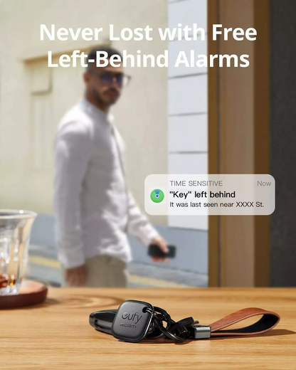 Eufy Security SmartTrack Link pour iOS Series, Lot de 4 pièces, Noir E87B0012