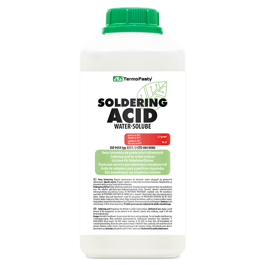 Flux Acid AG Termopâtes pour surfaces nickelées, 50ml ART.AGT-253
