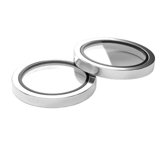 Achtercamera Beschermfolie Etteri voor Apple iPhone 17, Gehard Glas, Wit
