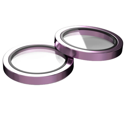Achtercamera Beschermfolie Etteri voor Apple iPhone 16 Plus / 16, Gehard Glas, Roze