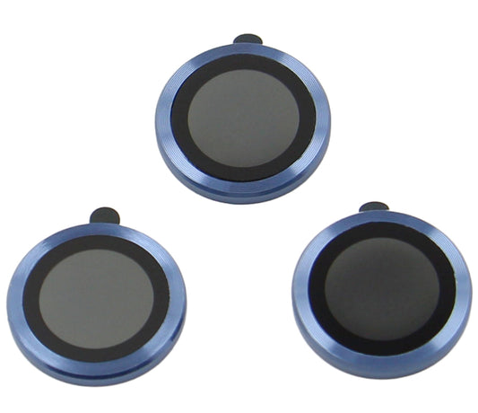OEM Achtercamera Beschermfolie voor Apple iPhone 17 Pro, Gehard Glas, Marineblauw