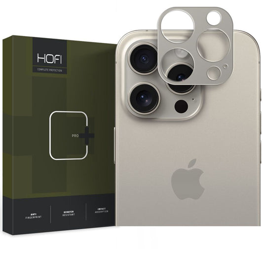 HOFI ALUCAM PRO+ HOFI ALUCAM PRO+ achtercamera beschermframe voor Apple iPhone 15 Pro Max / 15 Pro, Grijs