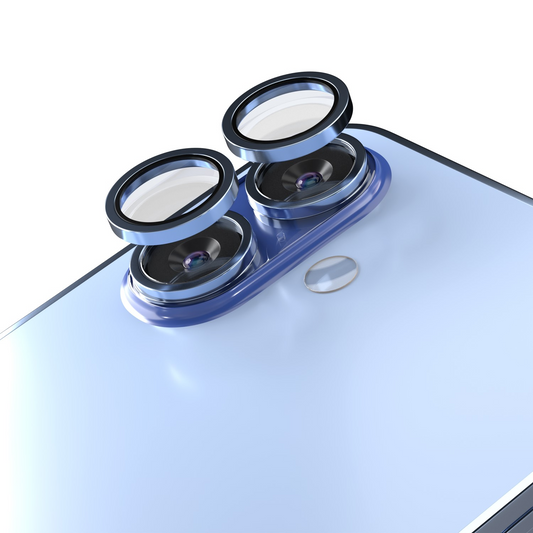 Achtercamera Beschermfolie Etteri voor Apple iPhone 17, Gehard Glas, Blauw