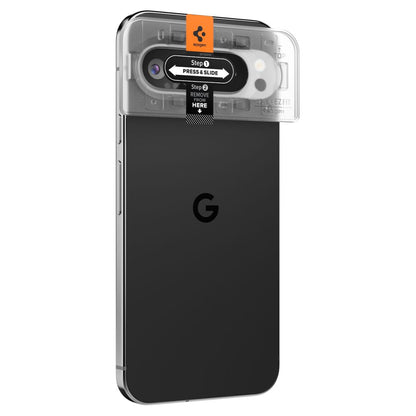 Film protecteur pour caméra arrière Spigen EZ FIT pour Google Pixel 9 Pro XL, Glass Protected, Set 2 pieces AGL08446 