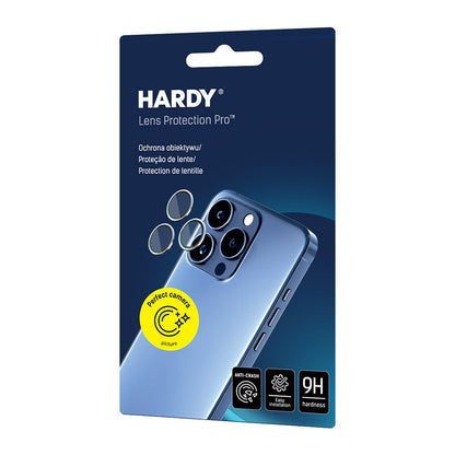 Film de protection Caméra Arrière 3MK Hardy Protection Pro pour Apple iPhone 17 Pro Max / 17 Pro, Verre Trempé, Beige