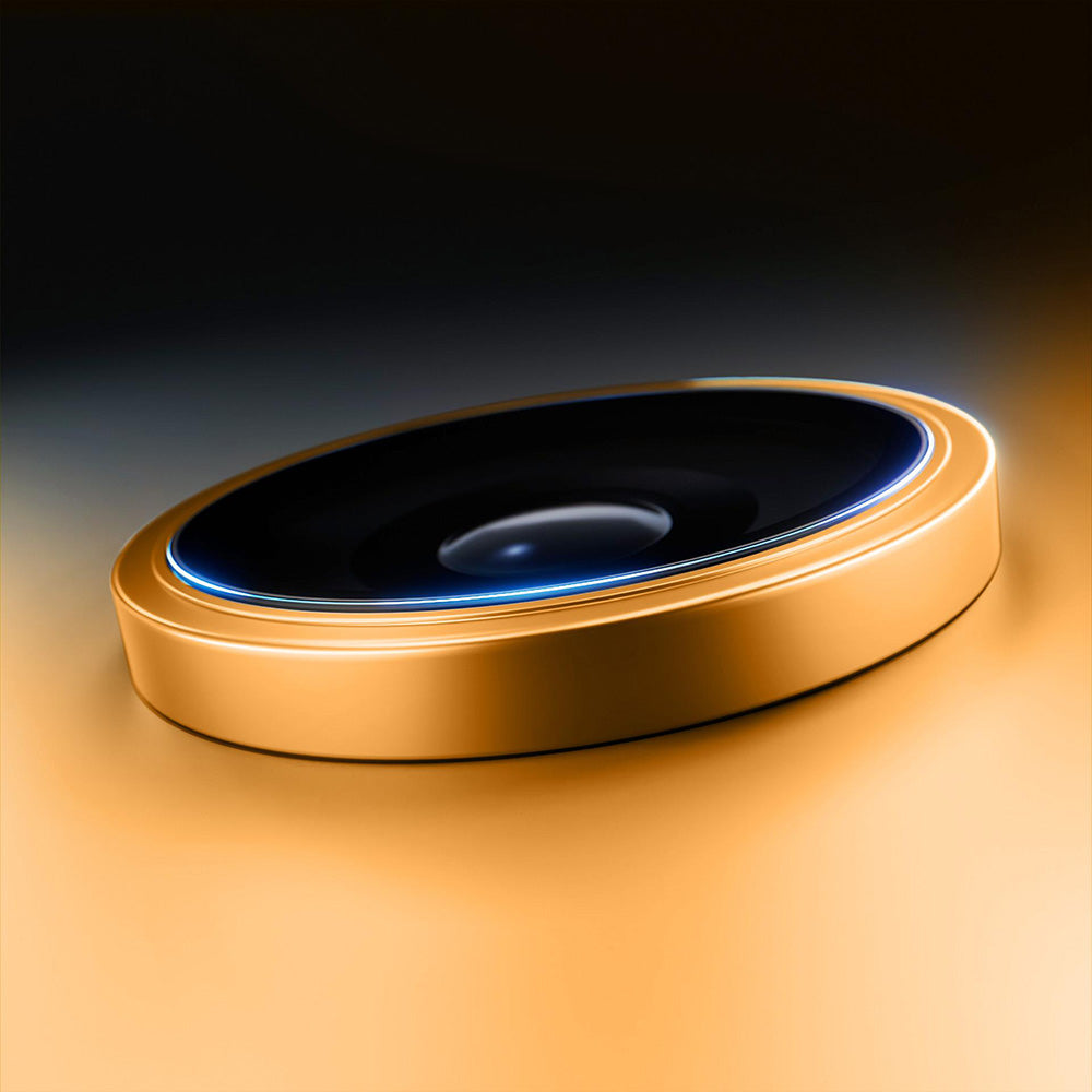 3MK Hardy Protection Pro Rear Camera Protective Film for Apple iPhone 17 Pro Max / 17 Pro, Tempered Glass, Orange