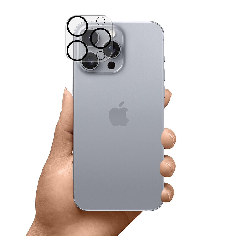3MK Pro Full Cover Achtercamera Beschermfolie voor Apple iPhone 13 Pro, Gehard Glas, Transparant