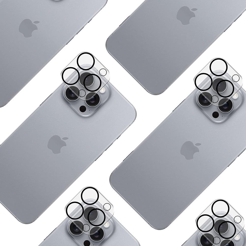 3MK Pro Full Cover Achtercamera Beschermfolie voor Apple iPhone 13 Pro, Gehard Glas, Transparant