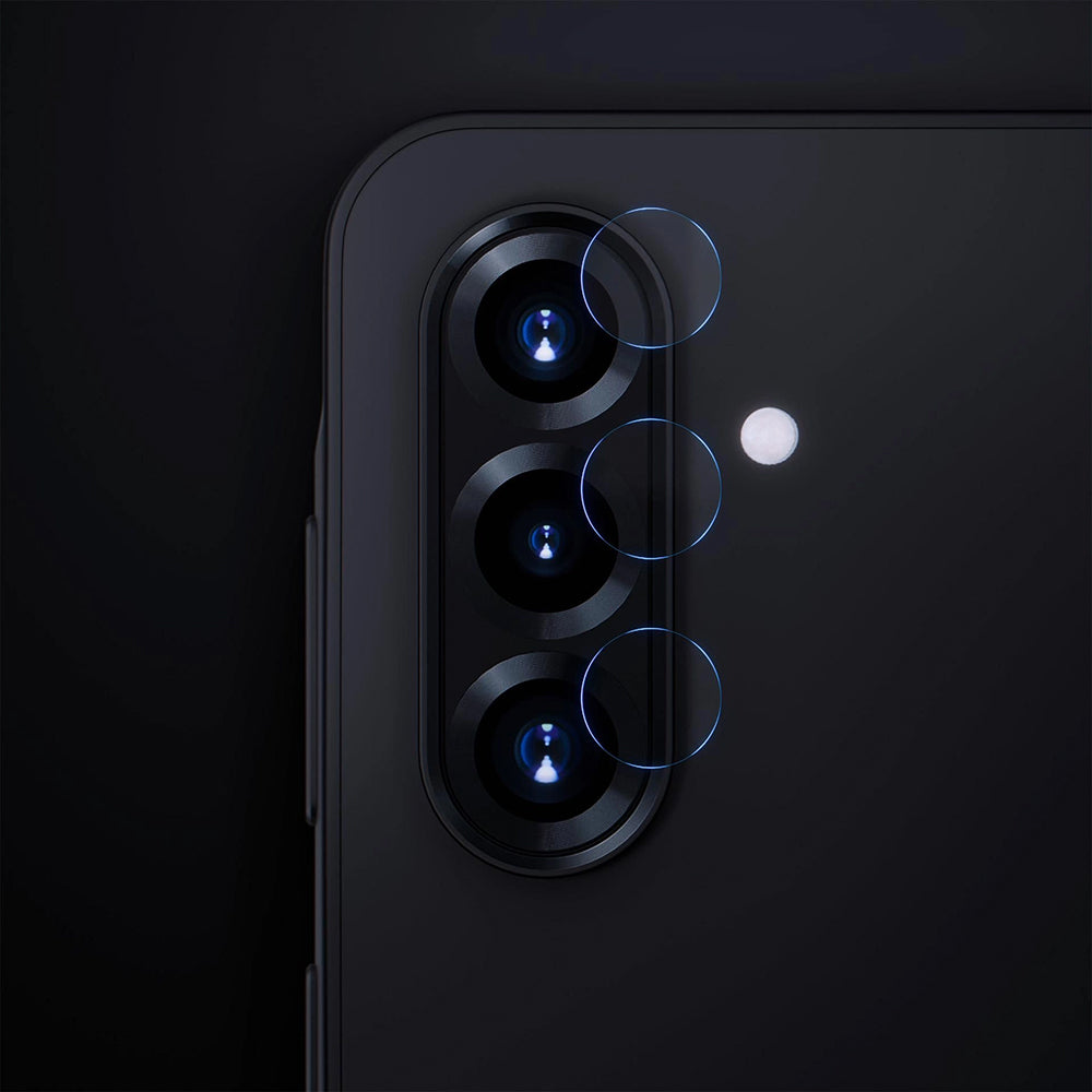 Film de protection Caméra Arrière 3MK Protection pour Apple iPhone 17 Pro, Verre Trempé, Set de 4 pièces, Transparent