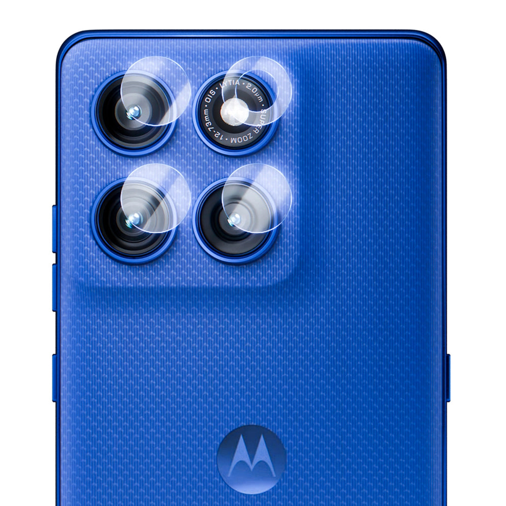 3MK Schutzfolie für die Rückkamera des Motorola Edge 60 Pro, Flexibles Glas, 4er-Set, Transparent