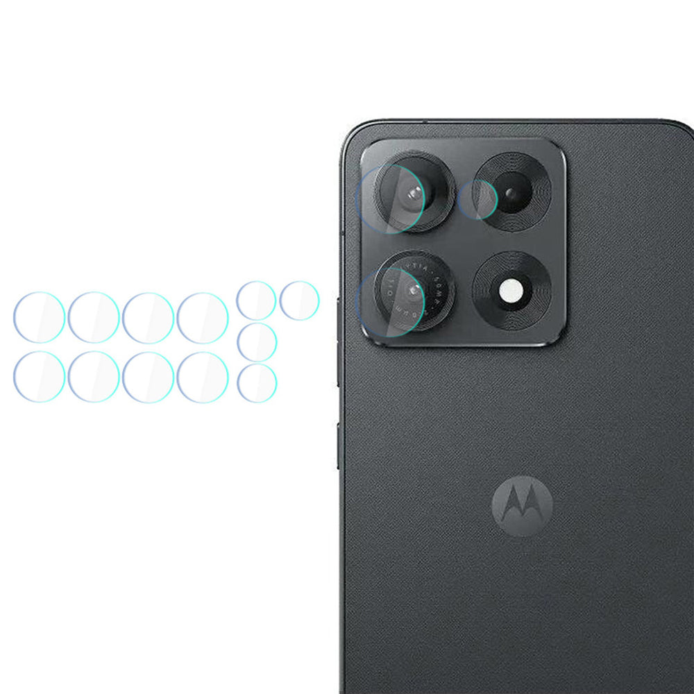 Beschermfolie Achtercamera 3MK Protection voor Motorola Edge 70 Max, Gehard Glas, Set van 4 stuks, Transparant