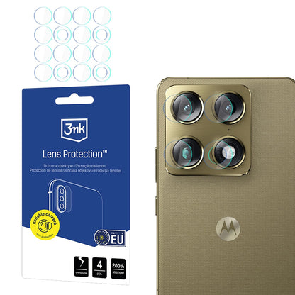 Schutzfolie für die Rückkamera 3MK Protection für Motorola Edge 70 Ultra / Signature, Flexibles Glas, Set mit 4 Stücken, Transparent
