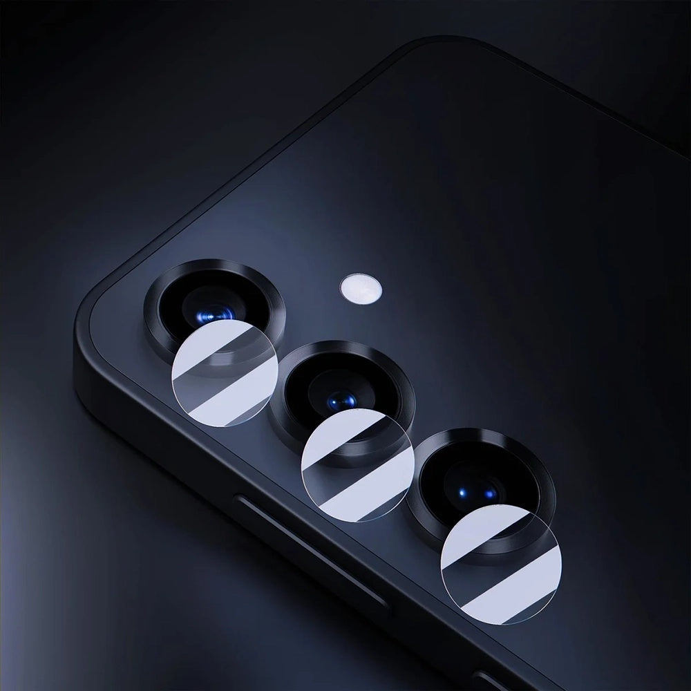 Beschermfolie Achtercamera 3MK Protection voor Samsung Galaxy S25 FE, Gehard Glas, Set van 4 stuks, Transparant
