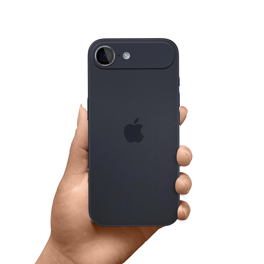 3MK Protection Pro Rear Camera Protective Film for Apple iPhone 16 Plus / 16, Tempered Glass, Black